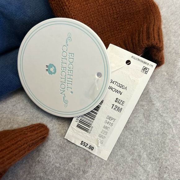 Edgehill Collection  Long Sleeve Round Neck Sweater & Pull-On Pants Set - Picture 14 of 14